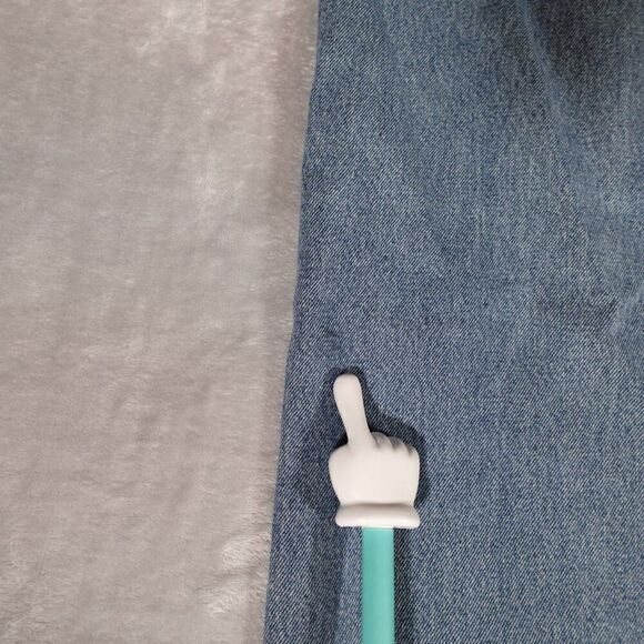 Vintage Levis 505 Regular Fit Straight Leg Denim Jeans Mens 38x34 (Fits 36x34) - Picture 9 of 14